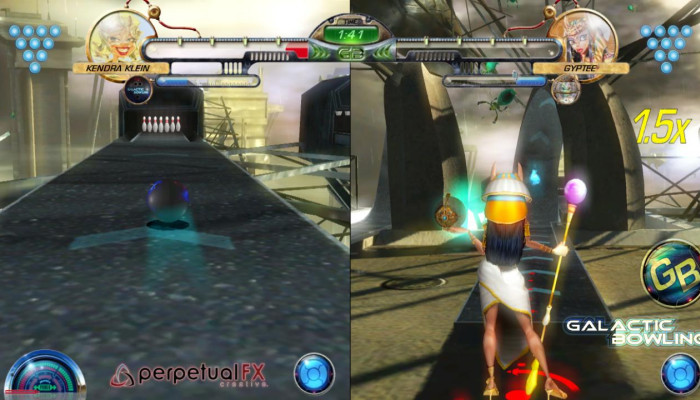 к игре Galactic Bowling