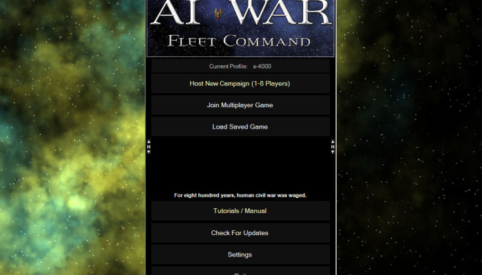 к игре AI War: Fleet Command