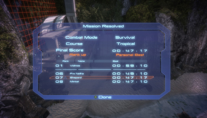 к игре Mass Effect: Pinnacle Station