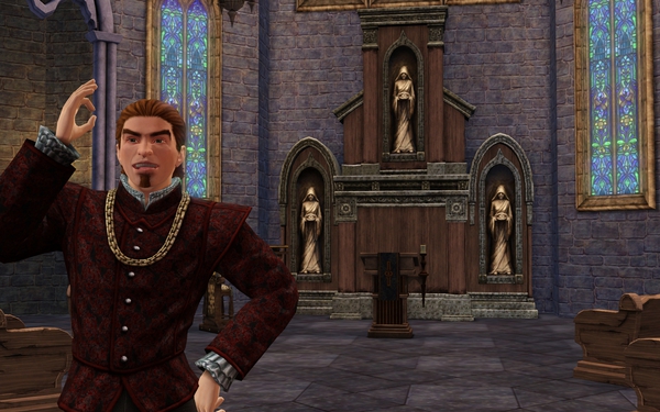 к игре Sims Medieval, The