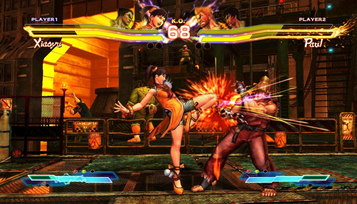 к игре Street Fighter X Tekken
