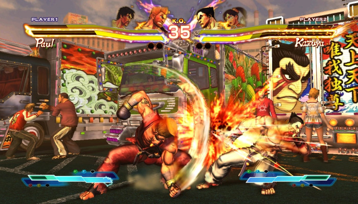 к игре Street Fighter X Tekken