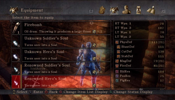 к игре Demon's Souls