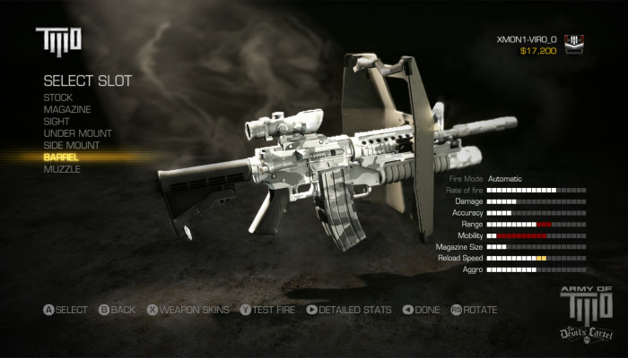 к игре Army of Two: The Devil's Cartel