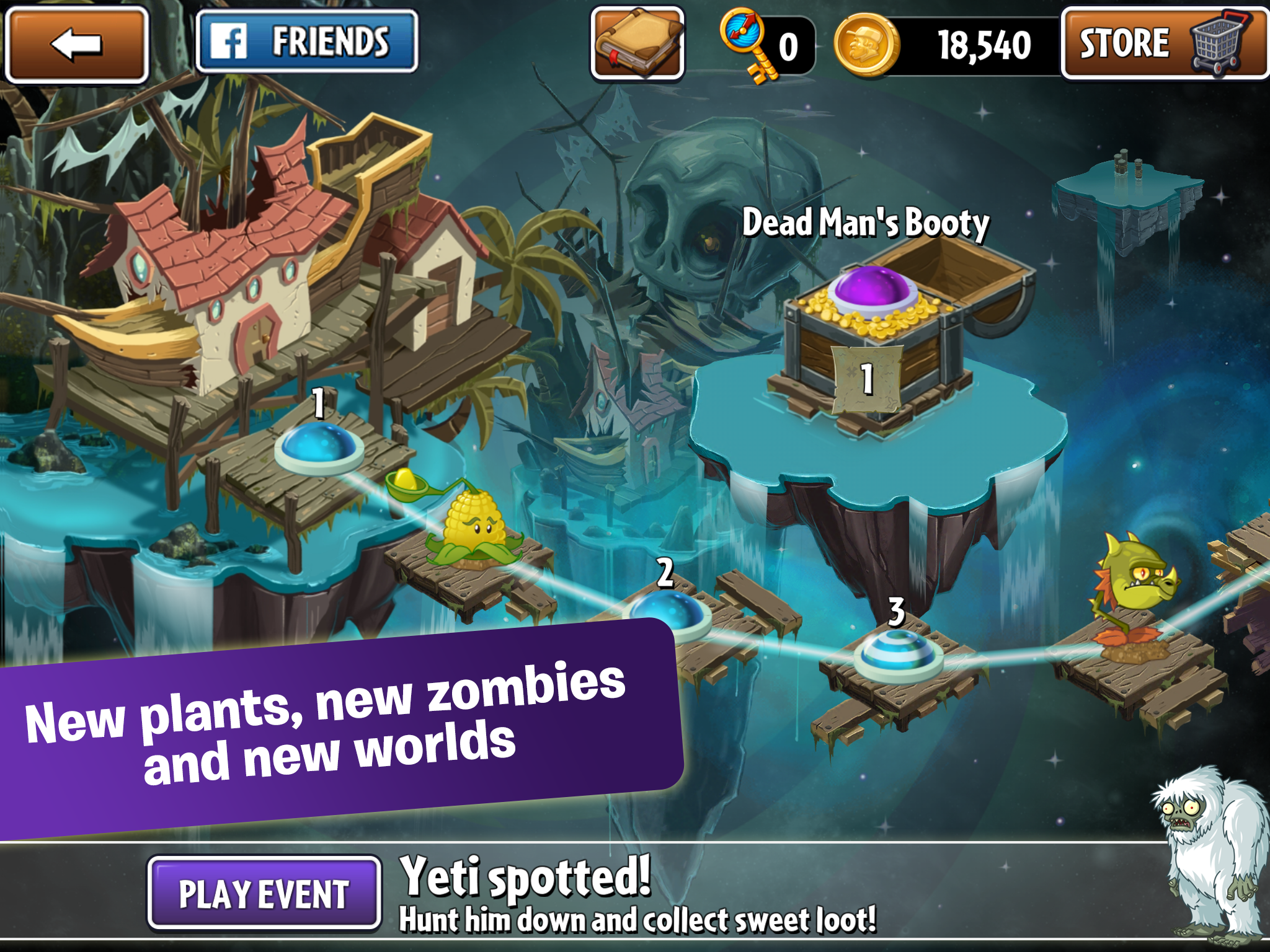 Plants vs. Zombies 2 - последние новости на сегодня и декабрь 2023 - взлом  защиты, системные требования, новости