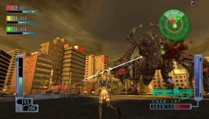 к игре Earth Defense Force 2017 Portable