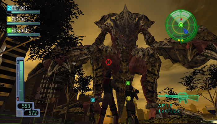 к игре Earth Defense Force 2017 Portable