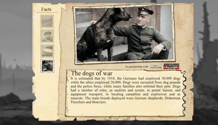 к игре Valiant Hearts: The Great War