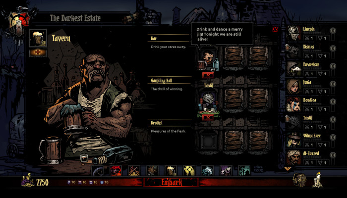к игре Darkest Dungeon