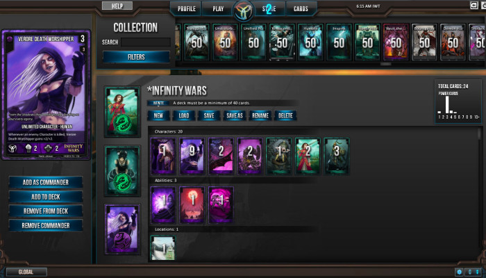 к игре Infinity Wars - Animated Trading Card Game