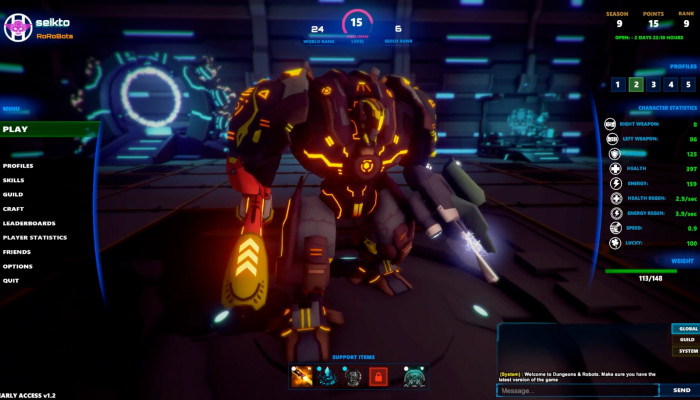 к игре Dungeons & Robots