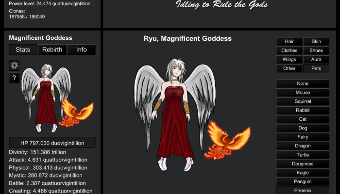 к игре Idling to Rule the Gods