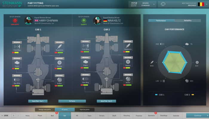 к игре Motorsport Manager