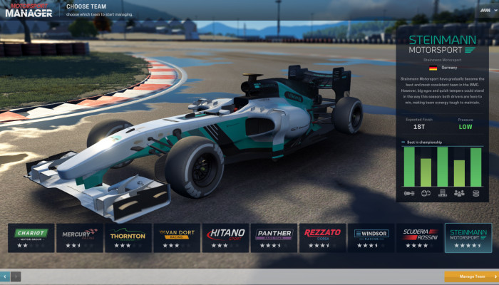к игре Motorsport Manager