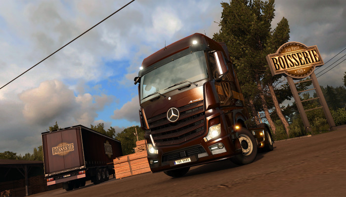 к игре Euro Truck Simulator 2 - Vive la France !