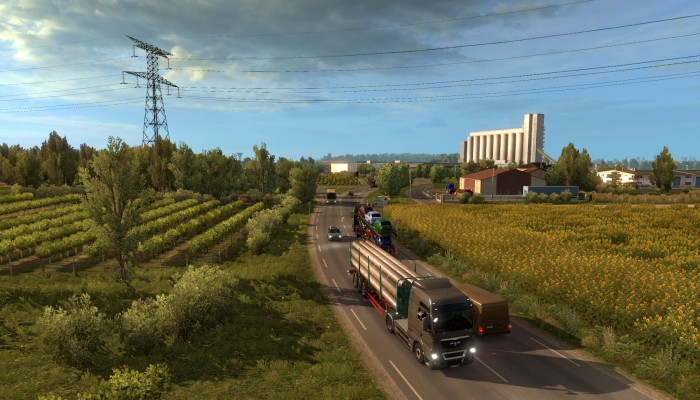 к игре Euro Truck Simulator 2 - Vive la France !