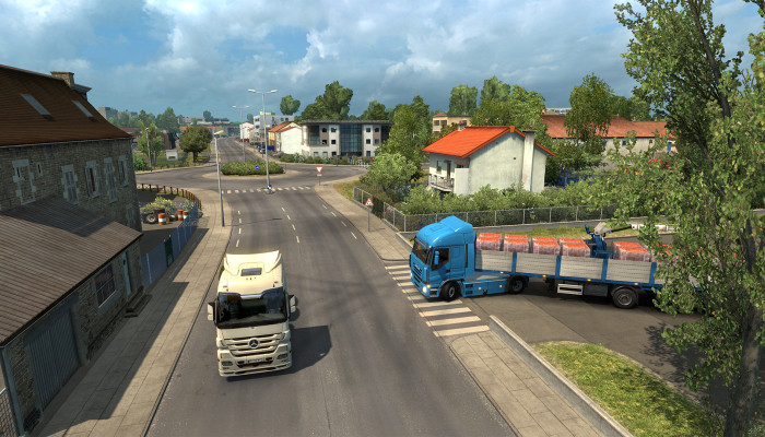 к игре Euro Truck Simulator 2 - Vive la France !
