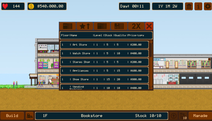к игре Mall Empire