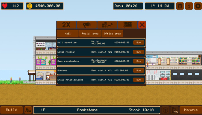 к игре Mall Empire