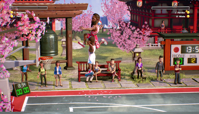 к игре NBA Playgrounds