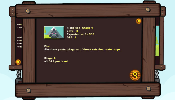 к игре Creature Clicker