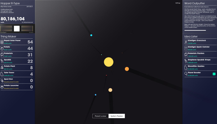 к игре SPACEPLAN