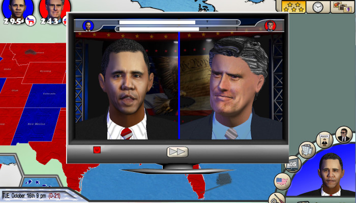 к игре Race for the White House, The