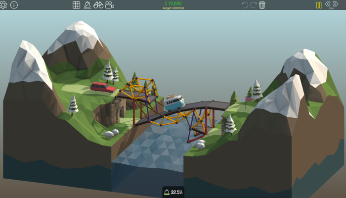 к игре Poly Bridge