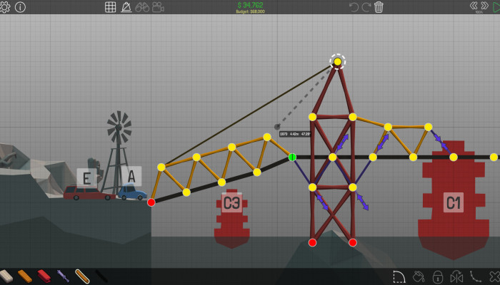 к игре Poly Bridge