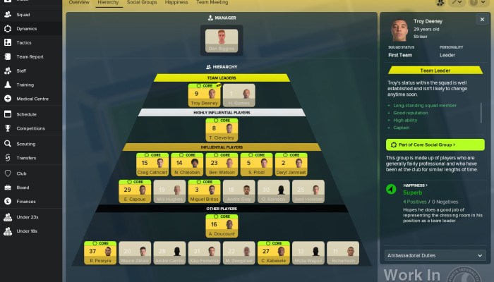 к игре Football Manager 2018