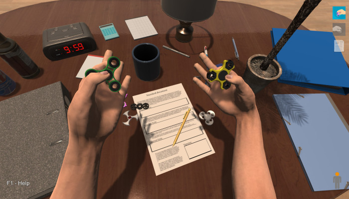 к игре Hand Simulator