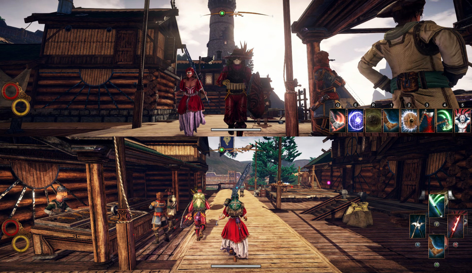 Игры на пк карты. Outward (2019). Outward Xbox. RPG outward. Outward геймплей.