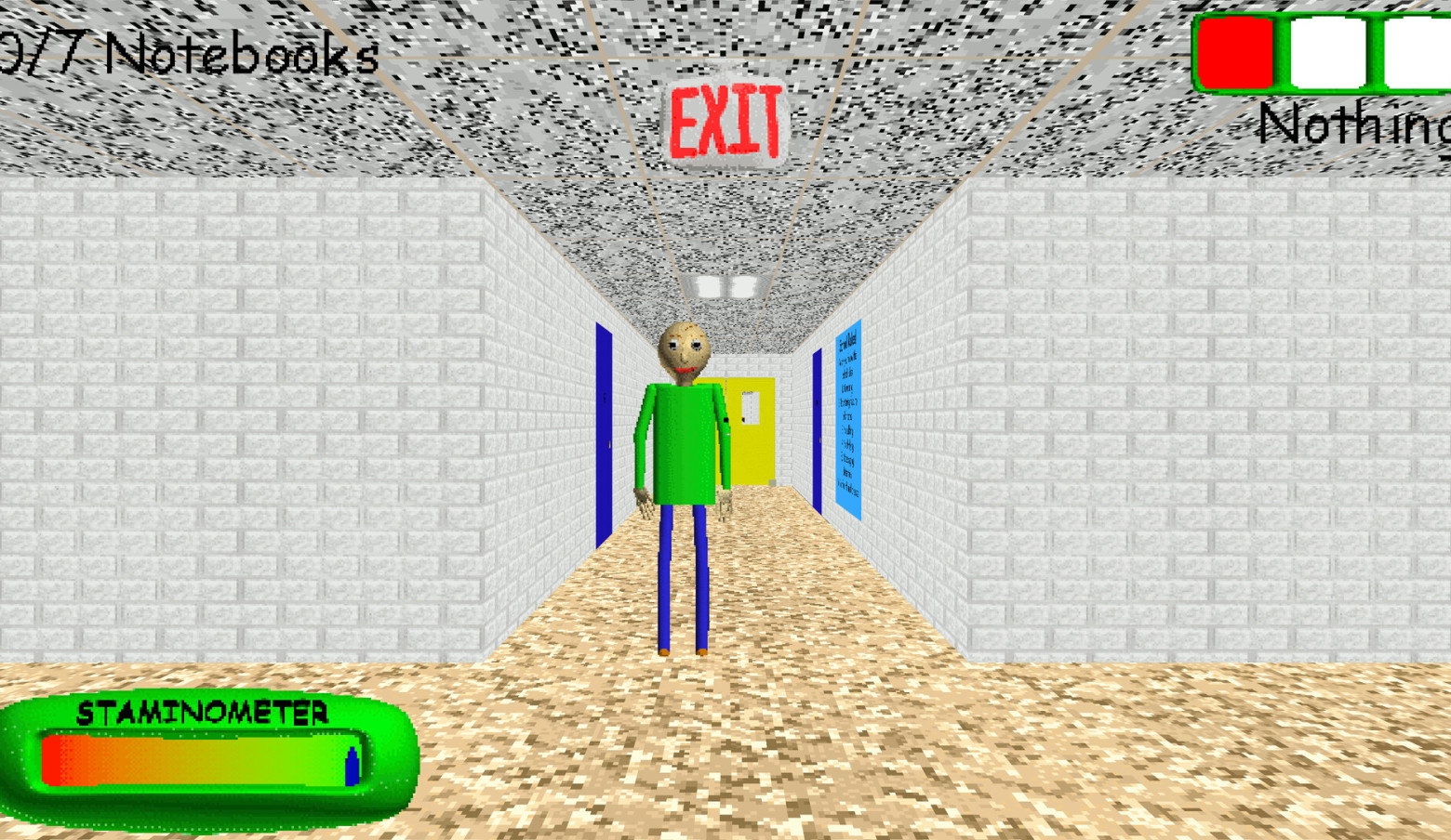 Baldi basic remastered. Baldi floor. baldi&#039;s basics classic. вся карта балди классик. балдис бейсикс кот.