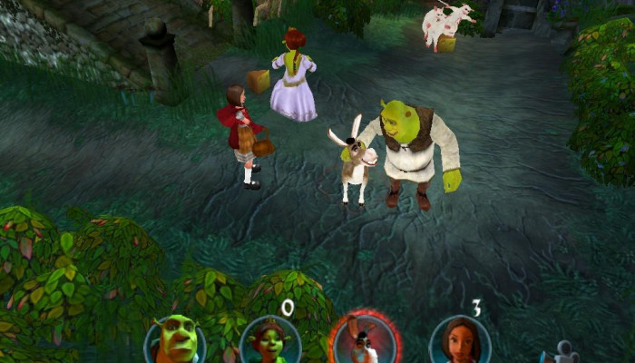 к игре Shrek 2: Team Action