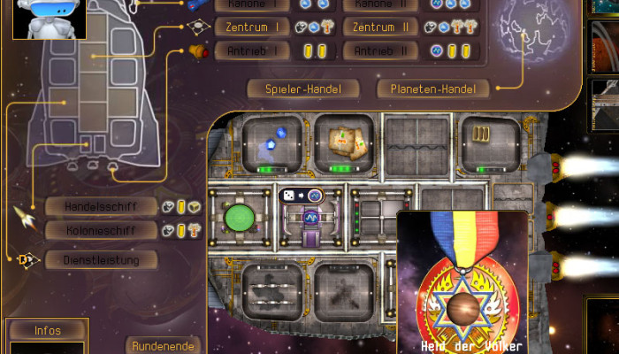 к игре Sternenschiff Catan