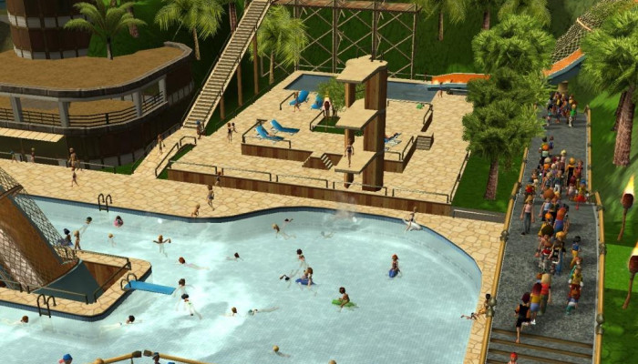 к игре RollerCoaster Tycoon 3: Soaked!