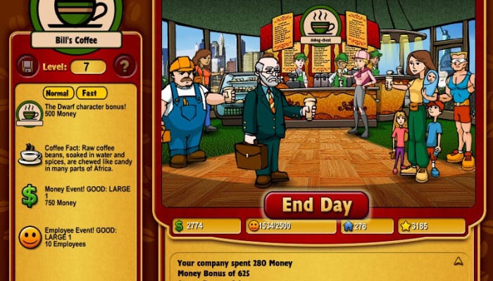 к игре Coffee Tycoon