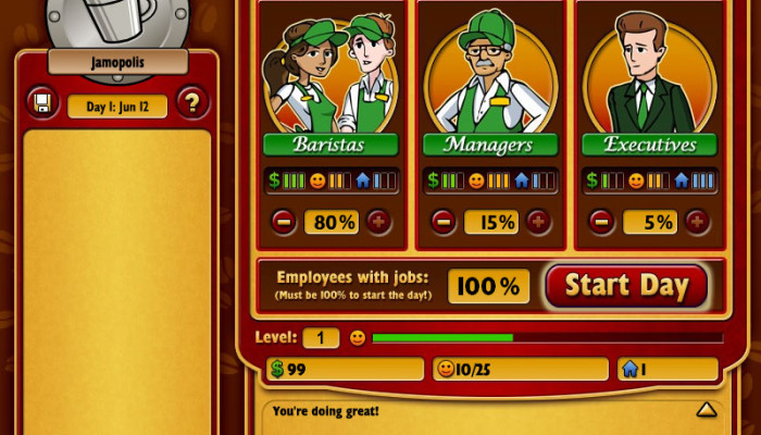 к игре Coffee Tycoon