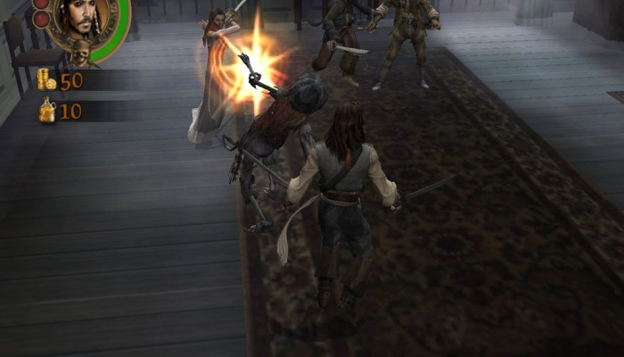 к игре Pirates of the Caribbean: The Legend of Jack Sparrow