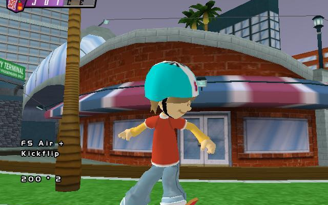 к игре Backyard Skateboarding