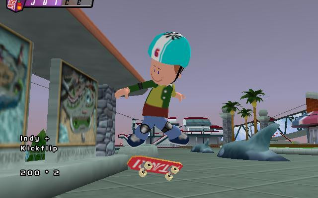 к игре Backyard Skateboarding