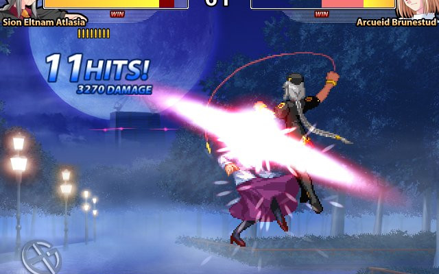 к игре Melty Blood: ReAct