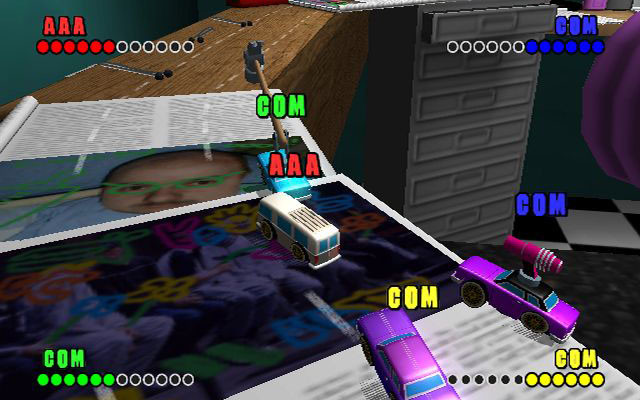 к игре Micro Machines V4