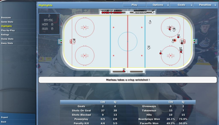 к игре NHL Eastside Hockey Manager 2007