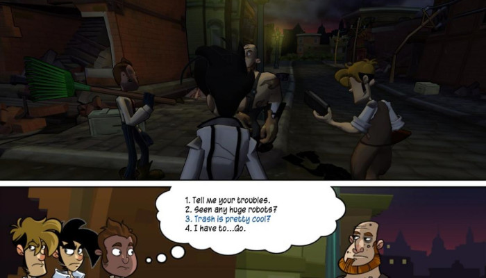 к игре Penny Arcade Adventures: On the Rain-Slick Precipice of Darkness, Episode One
