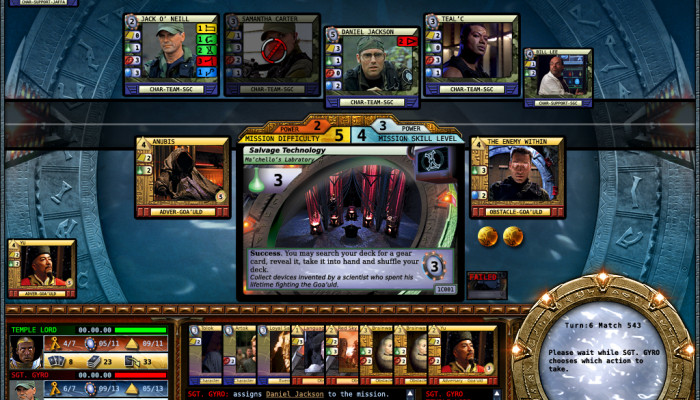 к игре Stargate Online Trading Card Game