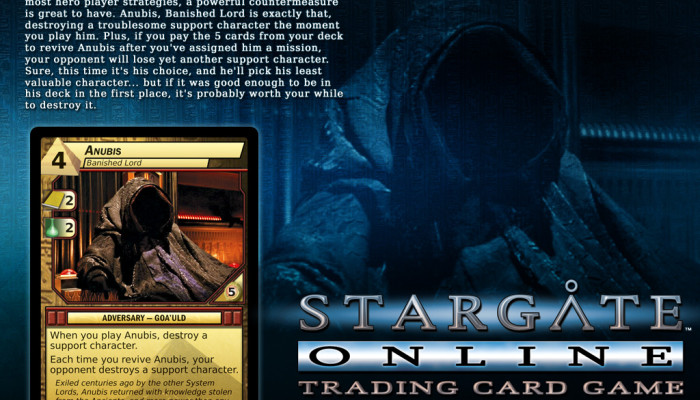 к игре Stargate Online Trading Card Game