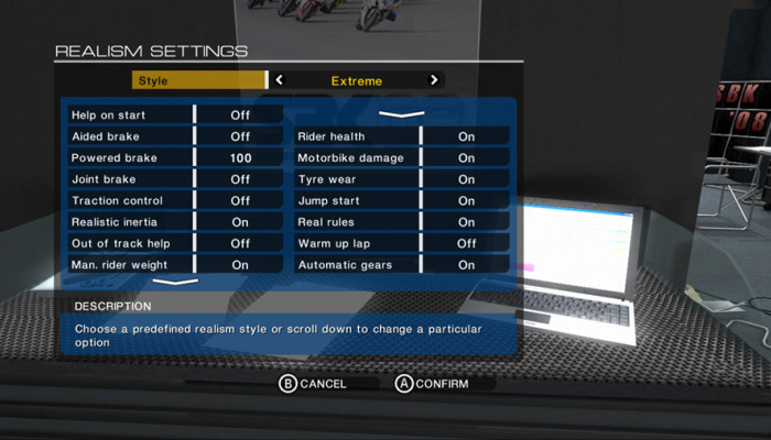 к игре SBK 08: Superbike World Championship