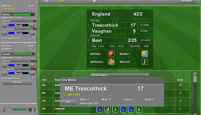 к игре Cricket Coach 2007
