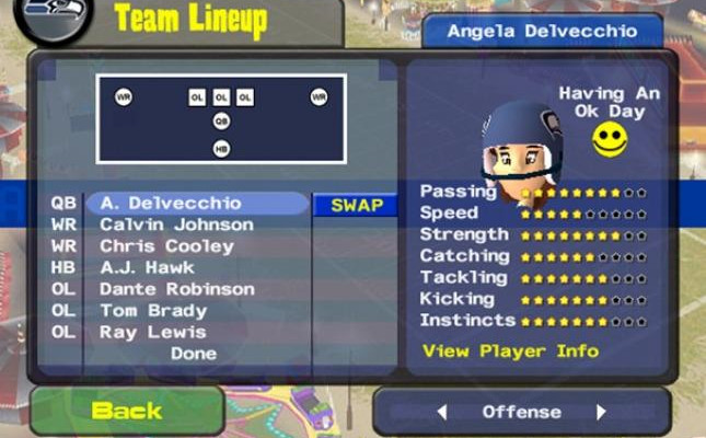 к игре Backyard Football 2009